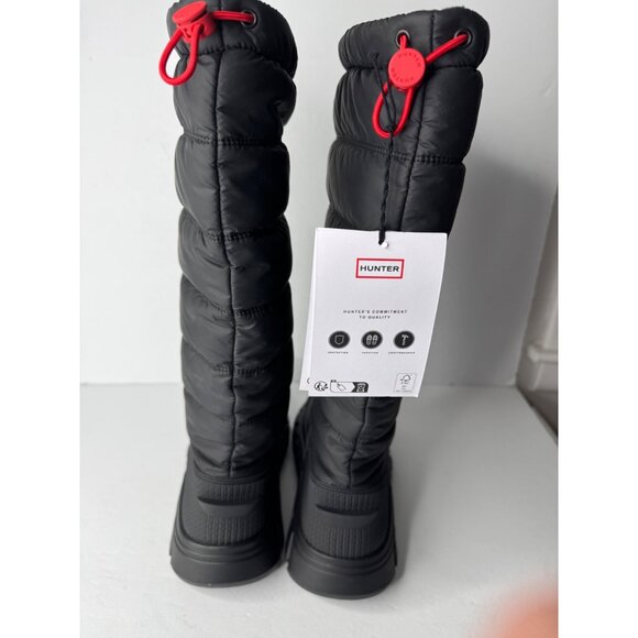 Hunter Original Insulated Tall Snow Boots Size Size 8 EU 39 UK6 NWB - Picture 8 of 10